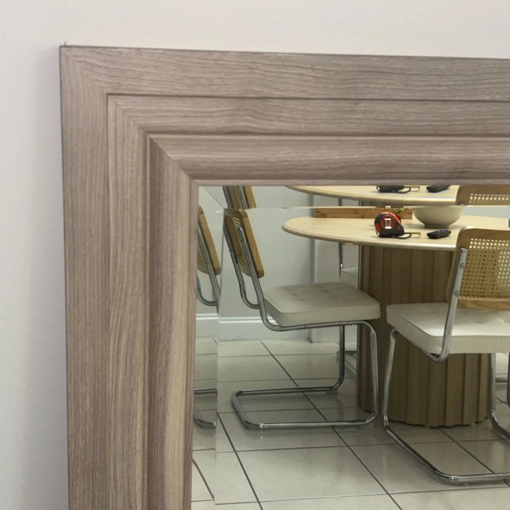 Elegant Brown Wall Mirror
